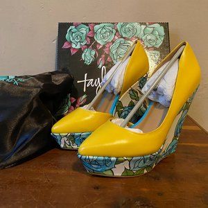 Taylor Says Bonafide - Yellow, US Size 7